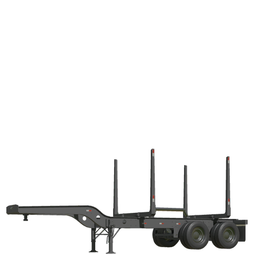 Short Log Trailer B-Train Pup