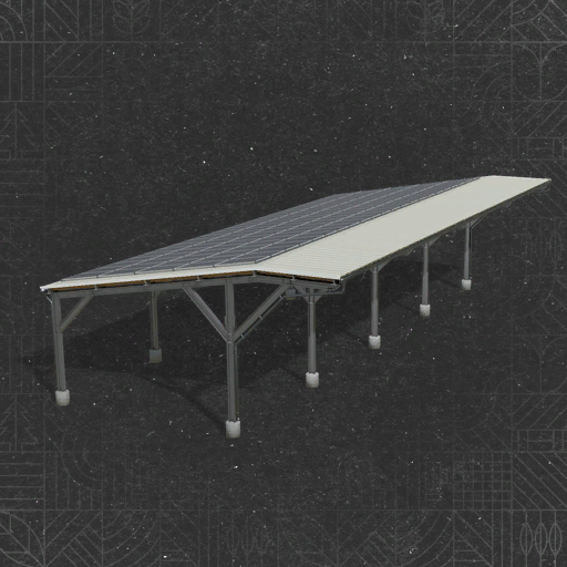 Offener Schuppen
