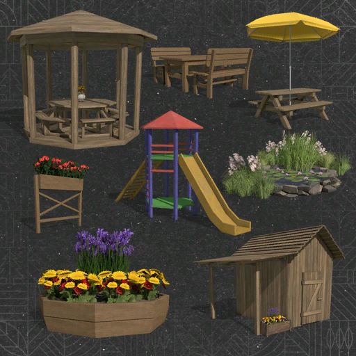 Garten Deko-Pack