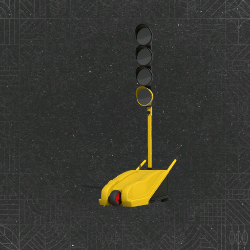Mobile Baustellenampel