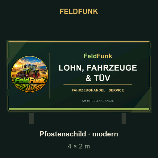 FeldFunk Schilderpaket