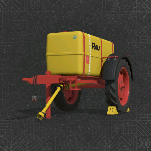 Rau 2700l Geschleppter Tank