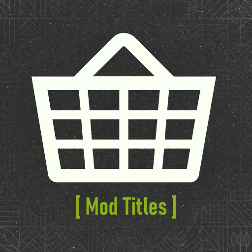 TidyShop: Mod-Titel