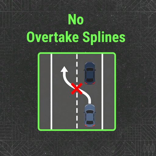 Überholverbot Für Traffic-Splines