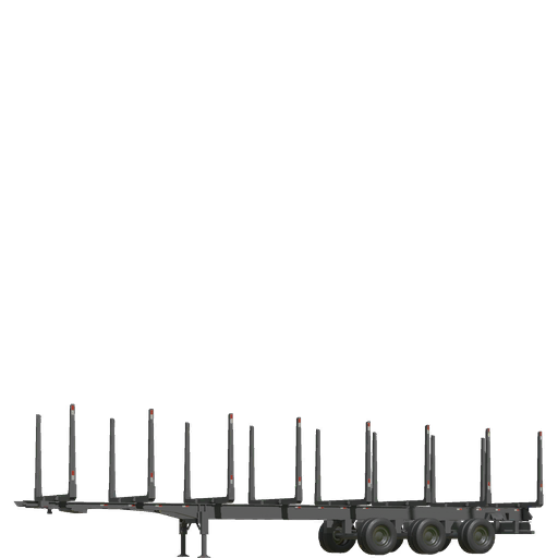 Short Log Trailer Hayrack 4B