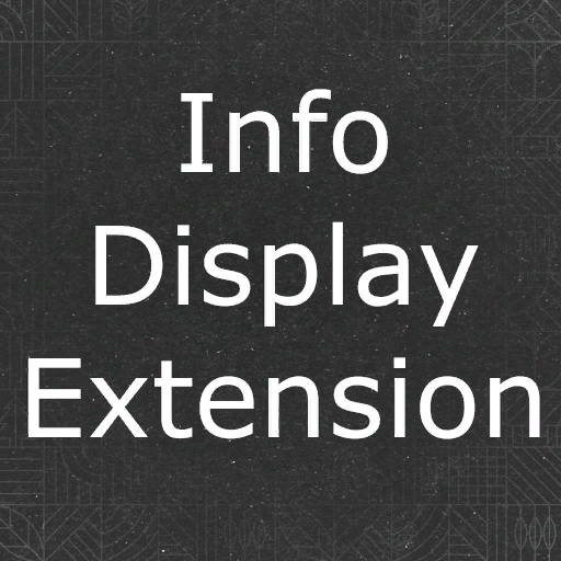 Info Display Erweiterung