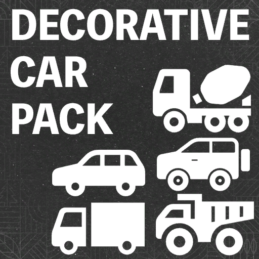 Dekoratives Autopaket