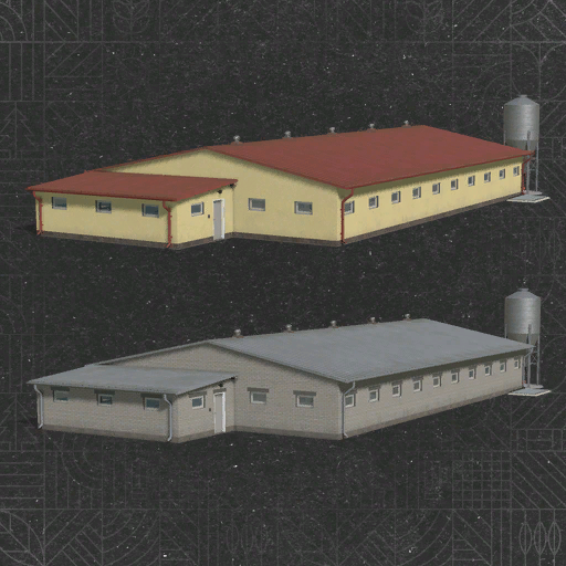 Modern Schweinestall