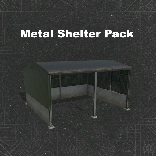 Metall Unterstand Pack