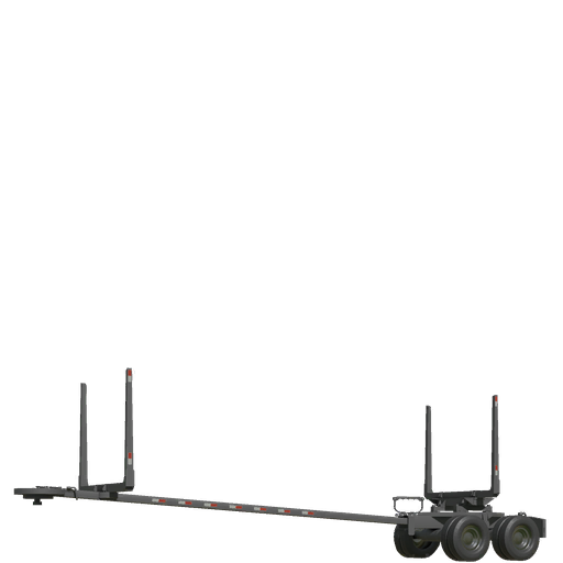 Long Log Pole Trailer